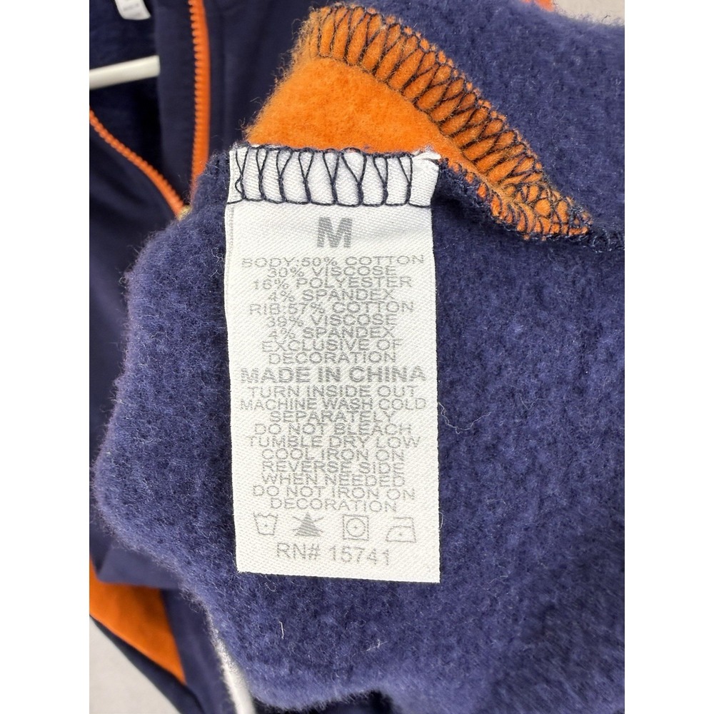 WEAR‎ Erin Andrews Denver Broncos 1/2 Zip Colorblock Pullover Women's Sz M NFL - Picture 5 of 8